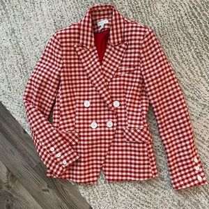 Topshop Double-Breasted Blazer